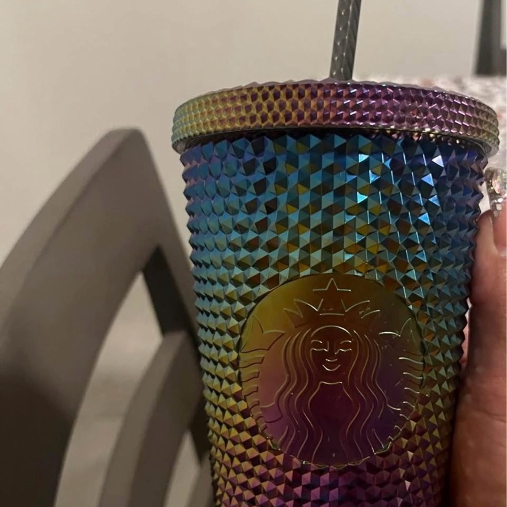Starbucks Multicolor Textured Tumbler with Straw